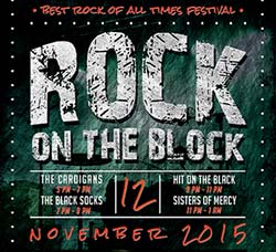 摇滚音乐海报模板：Rock Festival Flyer Template V1